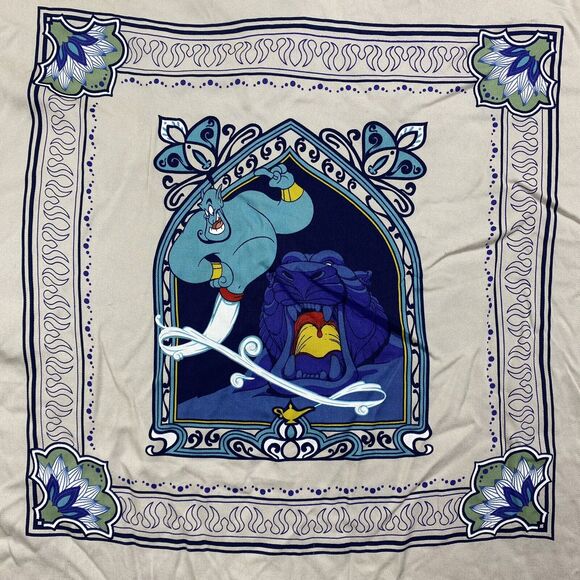 Disney Our Universe Mens Alladin Cave of Wonders Shirt Woven Button-Up XXL Rayon - Picture 12 of 16